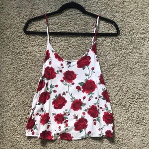 H&M floral tank top